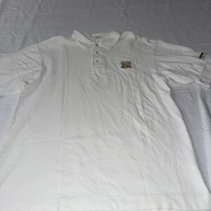 Cutter & Buck Green Bay‎ Press-Gazette Hall Of Fame Men's Ivory Polo Shirt Sz XL